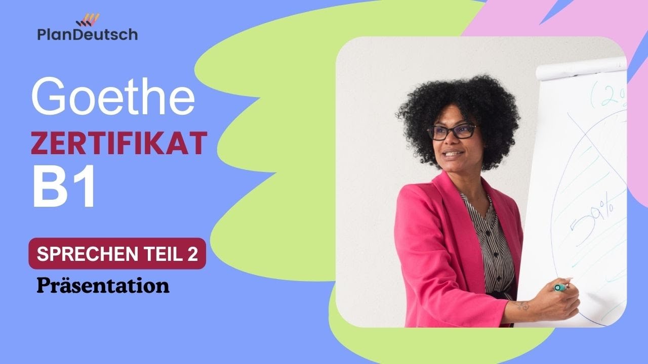 🇩🇪 B1 Goethe Zertifikat Sprechen - Das Thema meiner Präsentation