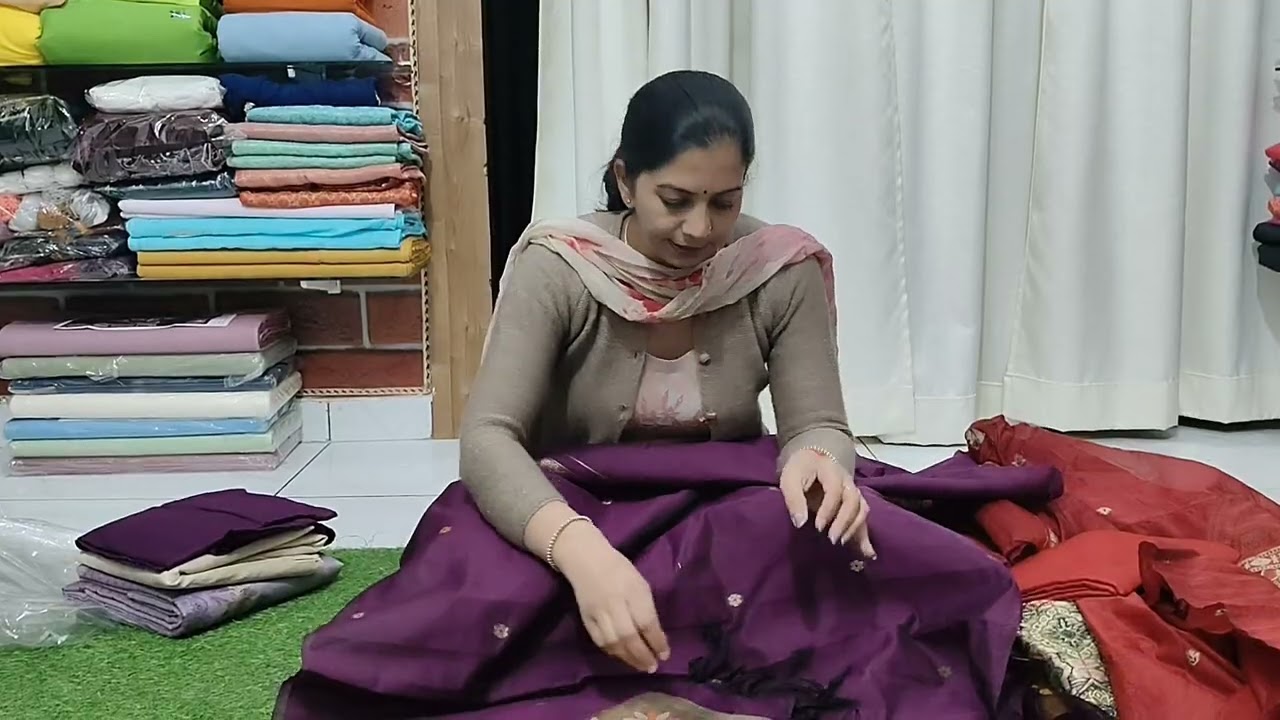 बहुत ही सुंदर जामदानी हैंडलूम के सूट#trending #fashion #order 9518645300