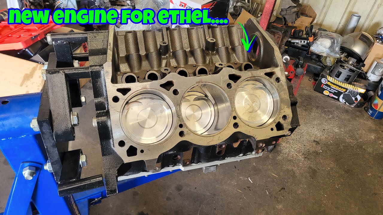 Turbo ecotec v6 4.2 stroker build part 1...