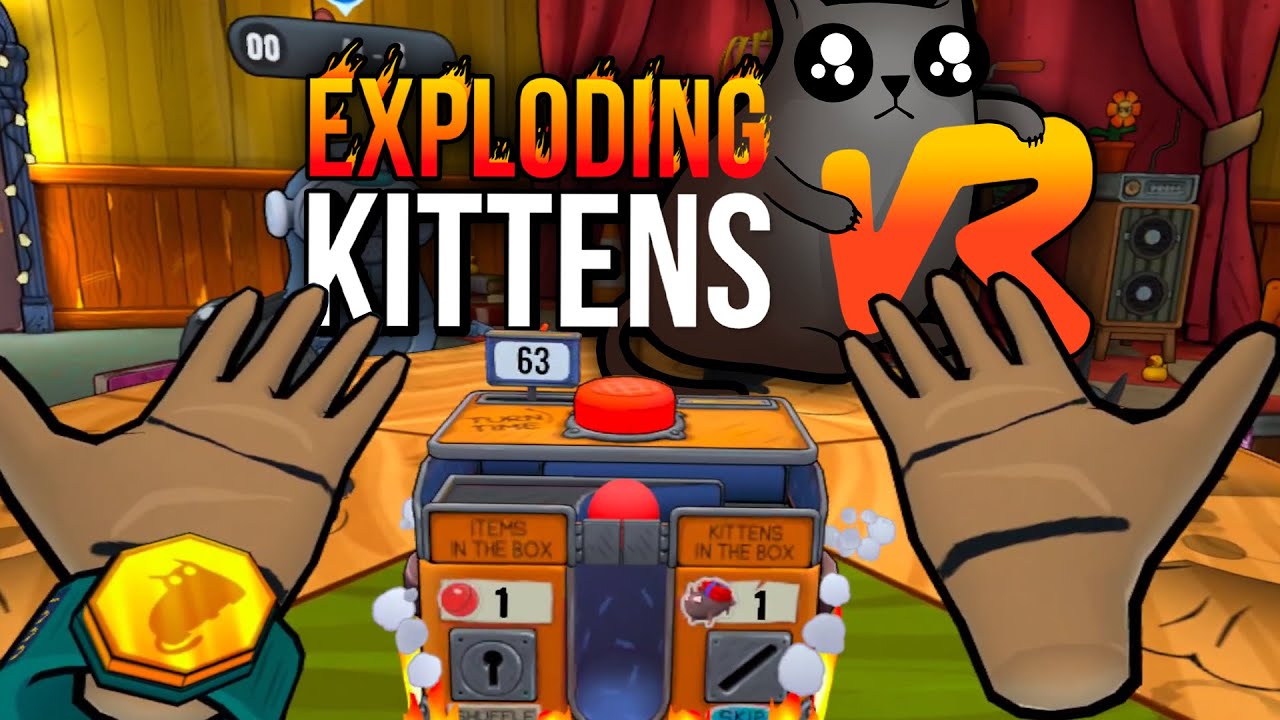 Exploding Kittens VR is Absolutely Hilarious