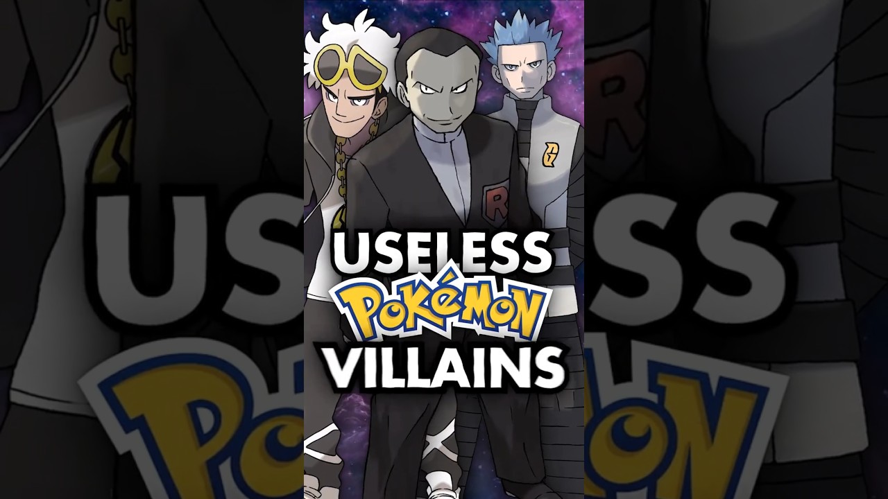 Рейтинг бесполезности злодеев в Pok&eacute;mon.