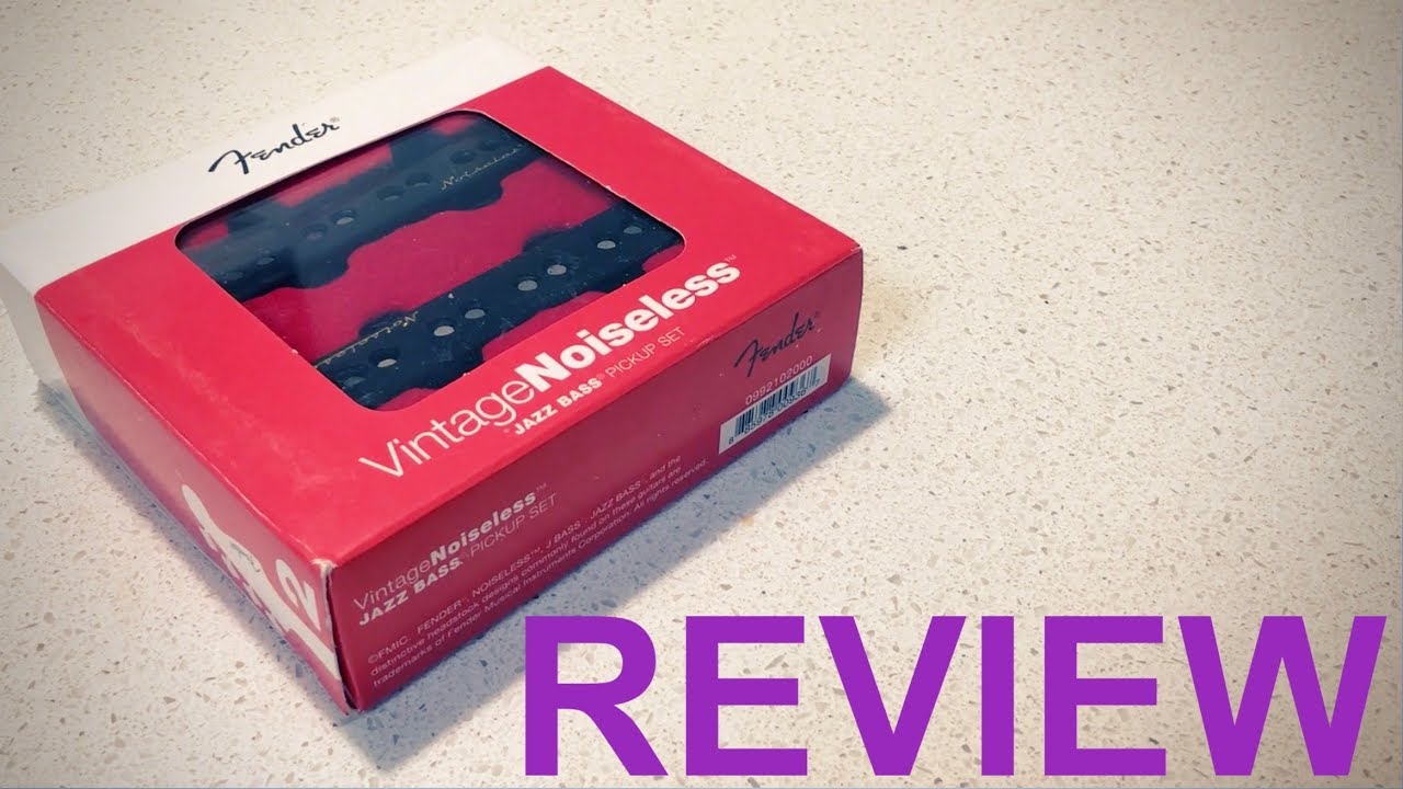 Fender Vintage Noiseless Bass Pickups - Review