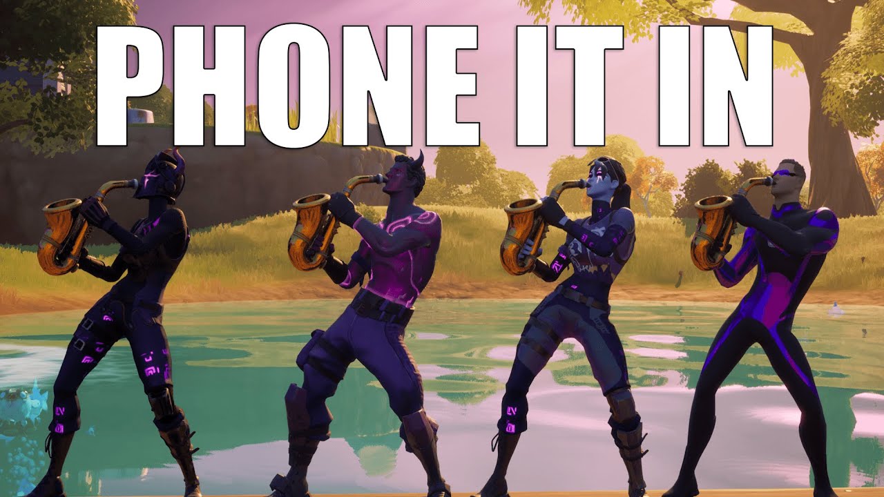 Fortnite - Phone It In (Official Fortnite Music Video) | Saxy Groove