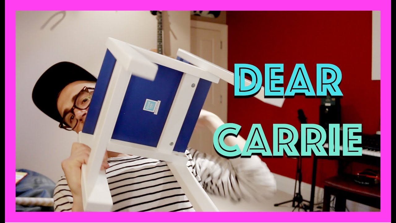 Dear Carrie: The One When I Built a Chair