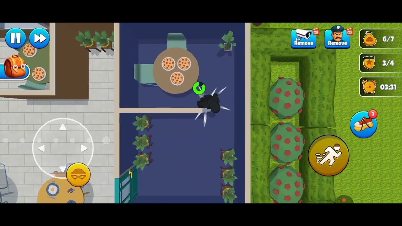 Robbery master level 16,17 full gameplay video #robberybob #robberymaster #games #gameplay