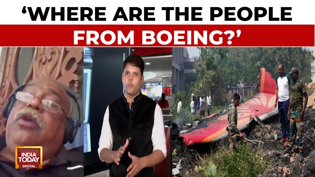 'Where Are The People From Boeing?': Expert Reacts To AI-171 Crash Report | India Today