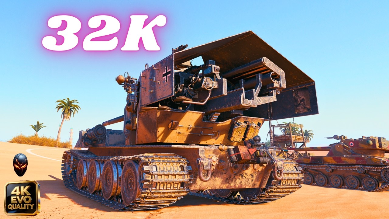 32K Damage 3x Waffenträger auf E 100 (11K Dmg 9 Kills & 11K & 10.5K) World of Tanks #wot