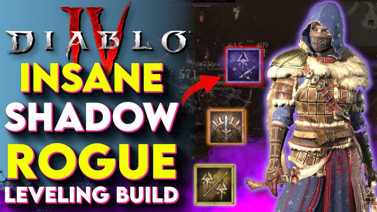 Руководство по билду для разбойника в Diablo 4 Shadow! &mdash; ЭПИЧЕСКИЙ УРОН В БЛИЖНЕМ БОЮ (Руководств...