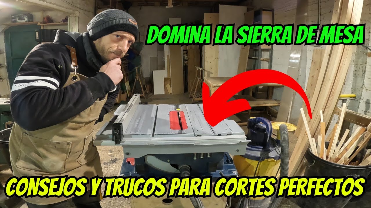 Como cortar en la Sierra de Mesa, Consejos y Trucos