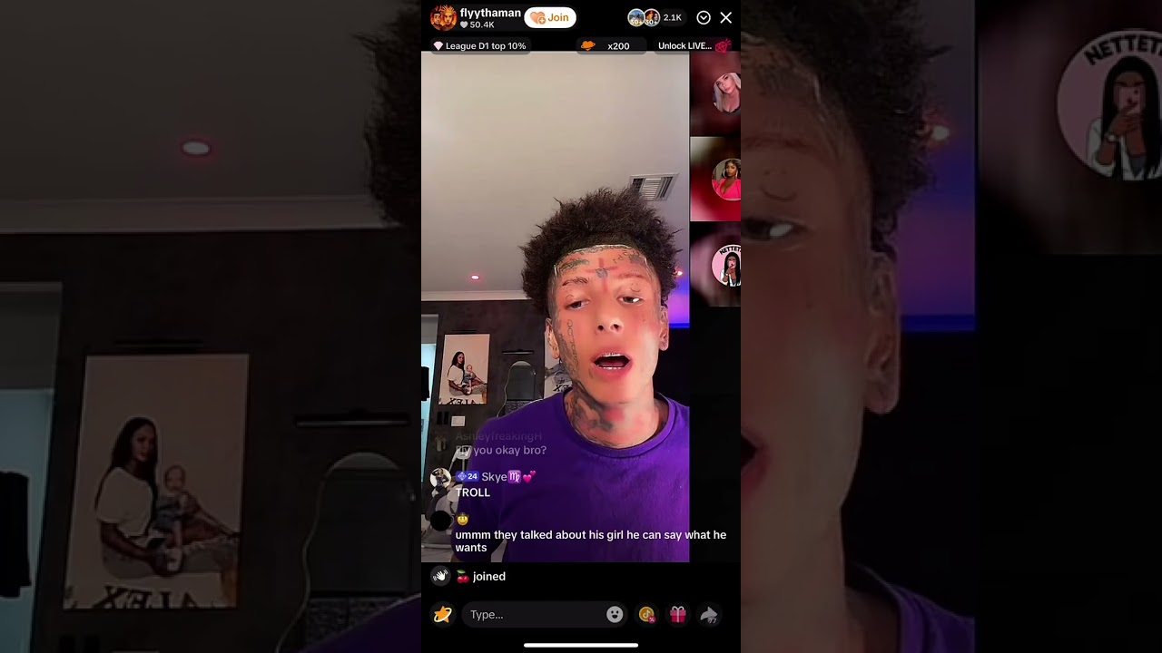 Flyysoulja live 