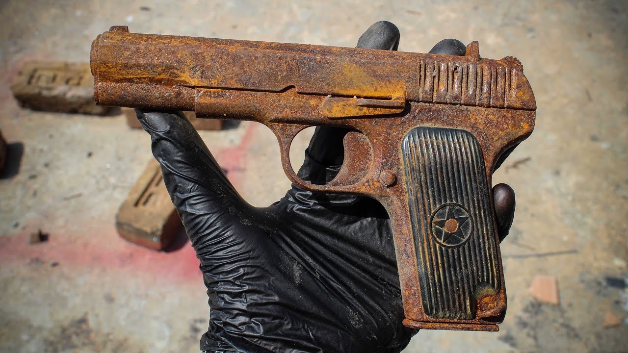 Old -- TO -- Gold | Ultimate Restoration of Tokarev Pistol 1930 + Shoot Test