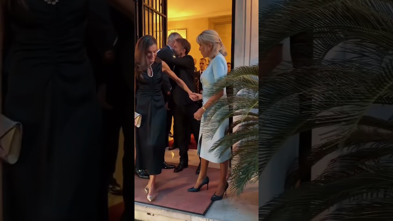 #brigittemacron #emmanuelmacron #queenletizia #kingfelipevi #statevisit
