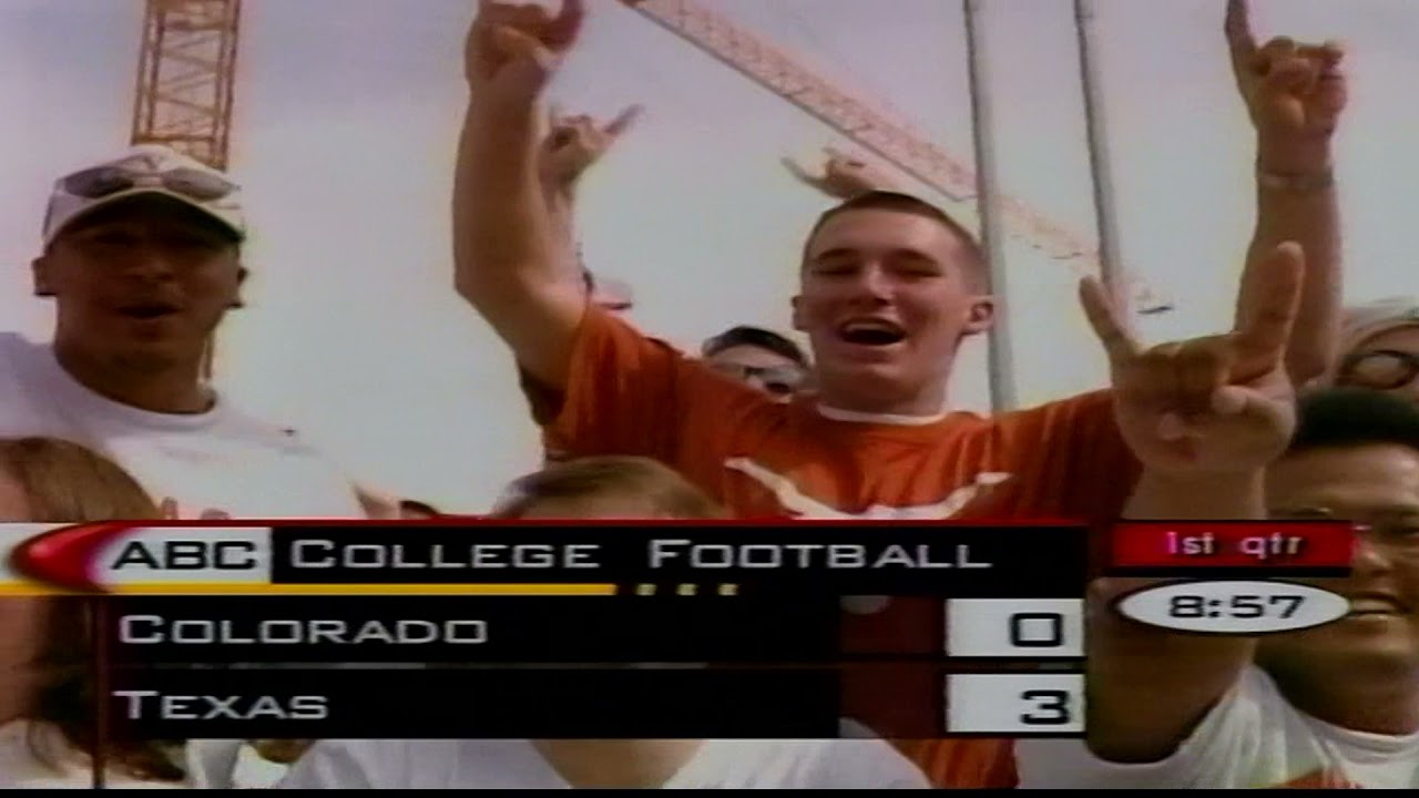 1997 Colorado vs Texas (TV Broadcast)