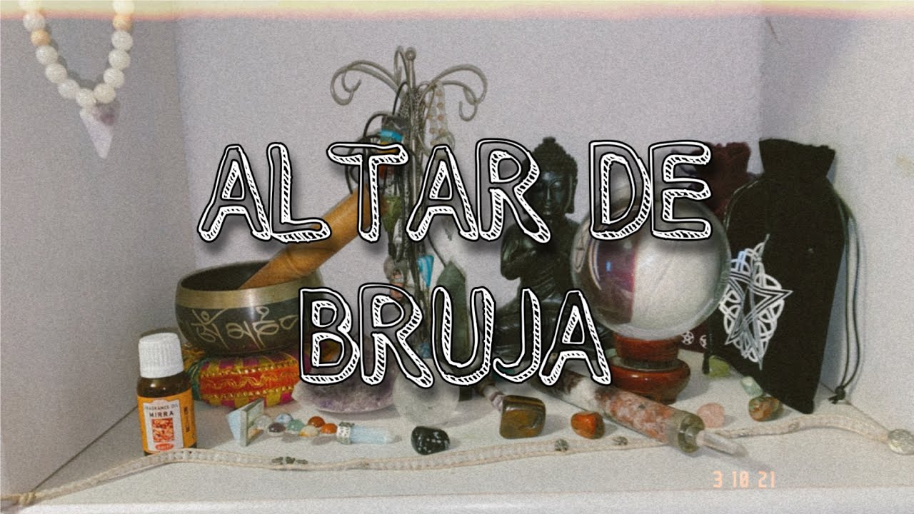 ¿QUÉ NECESITAMOS PARA CREAR NUESTRO ALTAR DE BRUJA?