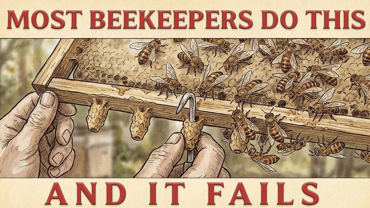 The Queen Cell Mistake Most Beekeepers Make — Why Destroying Them Doesn't Stop Swarming