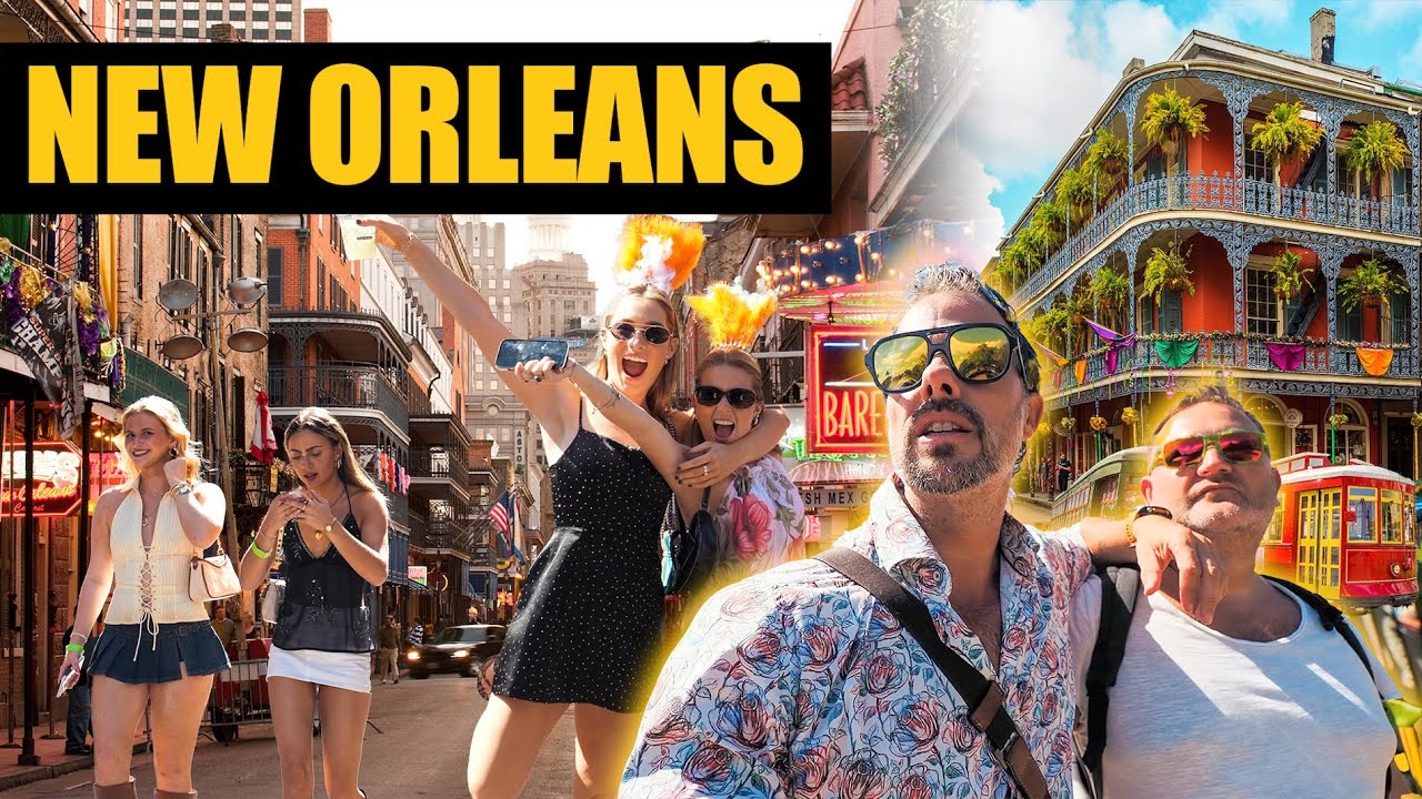 USÁNKA 6.6: New Orleans, Amerika LEGŐRÜLTEBB városa, ahol LETÁMADTAK minket a csajok!
