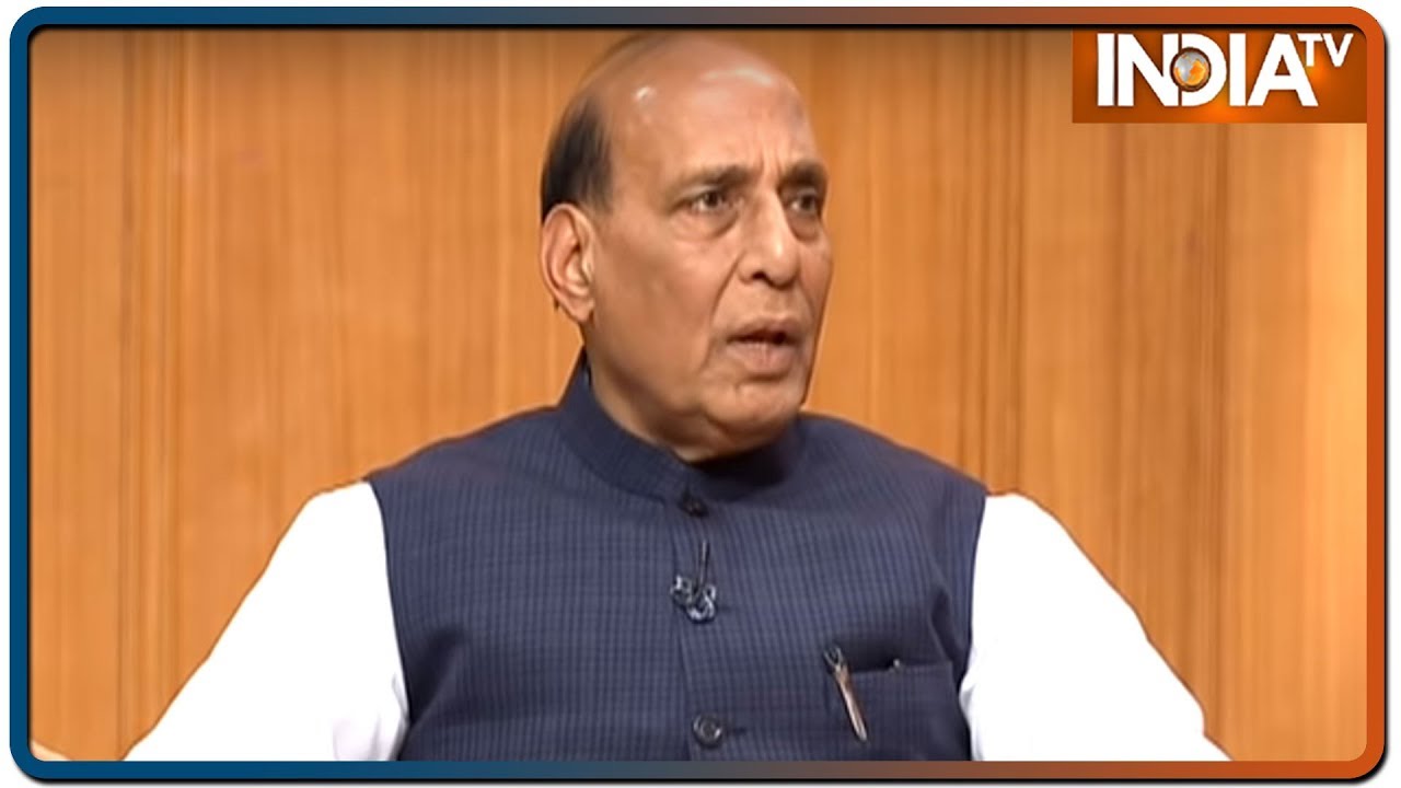 Rajnath Singh in Aap Ki Adalat: We didn't go to Scindia, he came to us