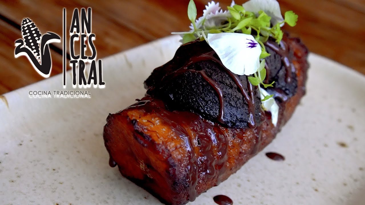 Ancestral Cocina Tradicional y su helado de Mole Negro