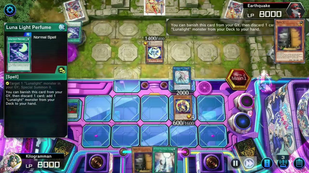 Master Duel Sky Striker vs Lunalight - OTK any% hitless combo #reading