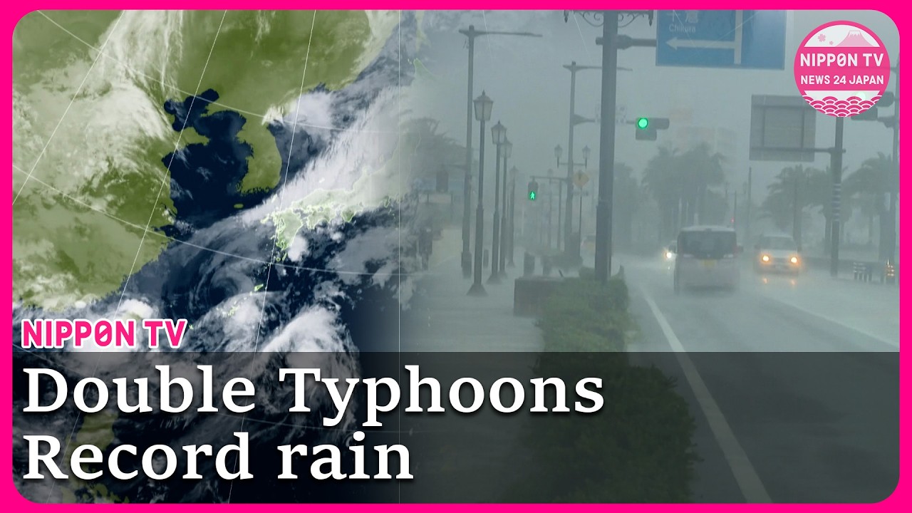 Double typhoons slam Japan with floods and landslides, and another typhoon is expected