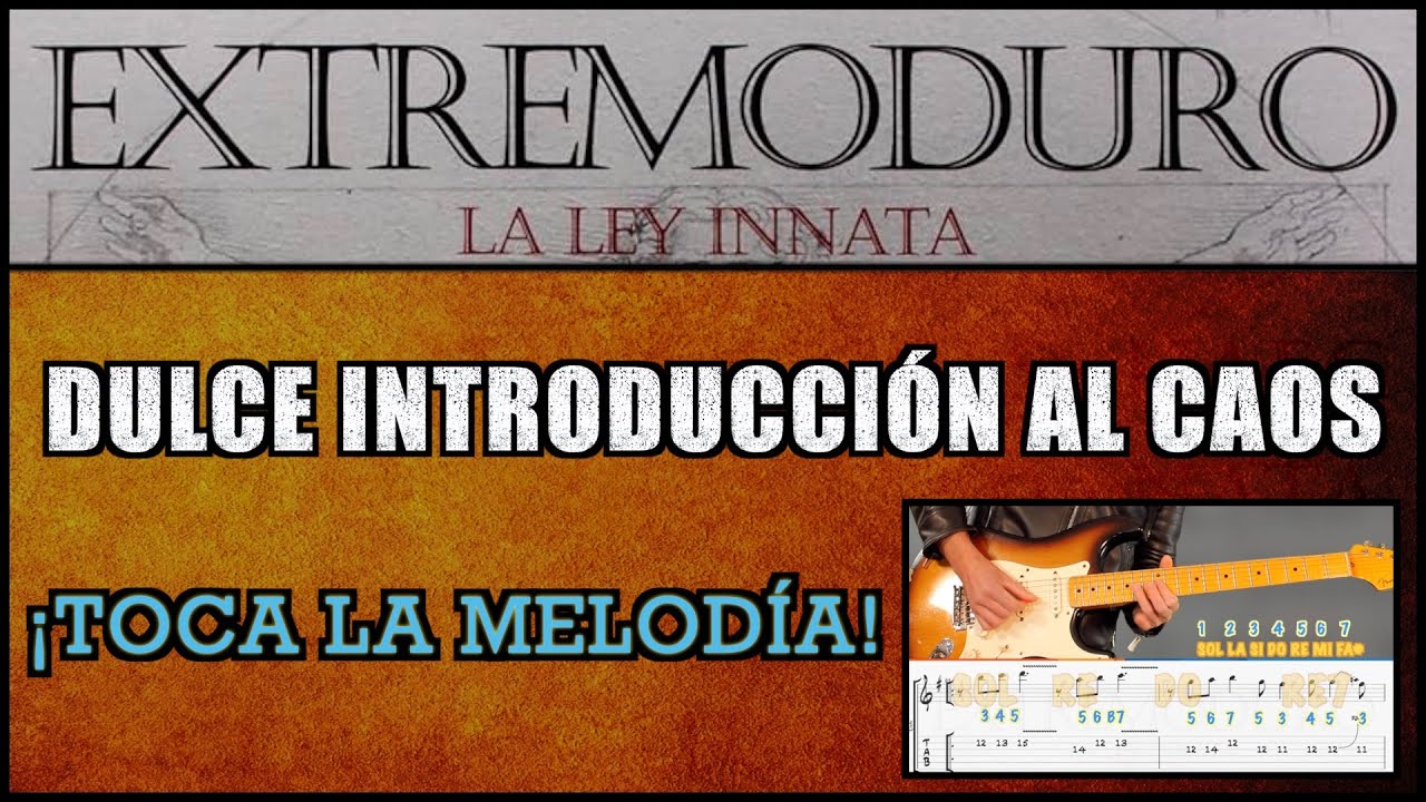 🎸 CÓMO TOCAR LA MELODÍA de 'DULCE INTRODUCCIÓN AL CAOS' (EXTREMODURO) | TUTORIAL PASO A PASO