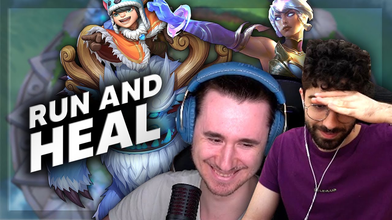 RUN AND HEAL IN ARENA CON @fierik-lol