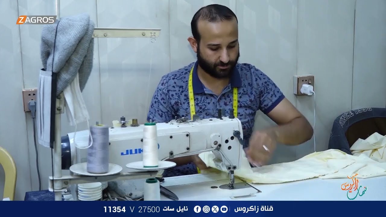 سوق الخياطين يصمد أمام المستورد ويطور انتاج الزي العربي - الأنبار | نسمات زاكروس