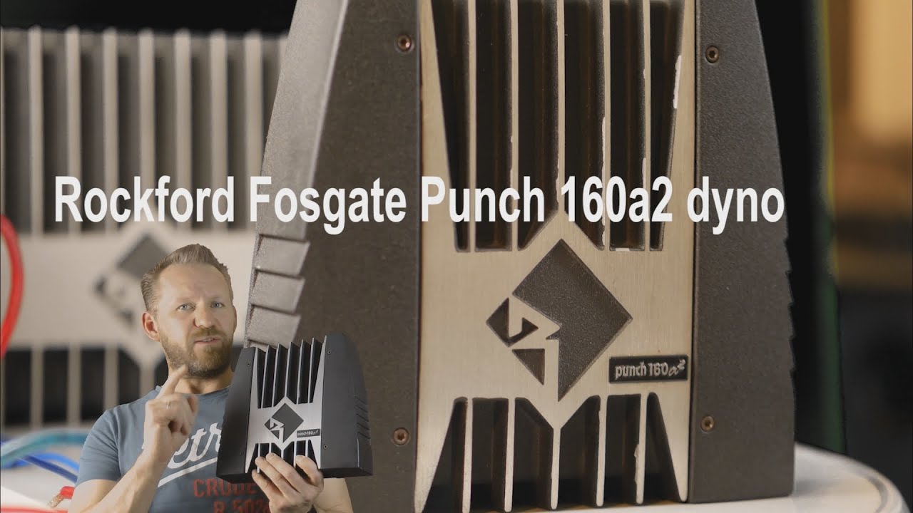 Rockford fosgate punch 160a2 amp dyno run amplifier power test oldschool
