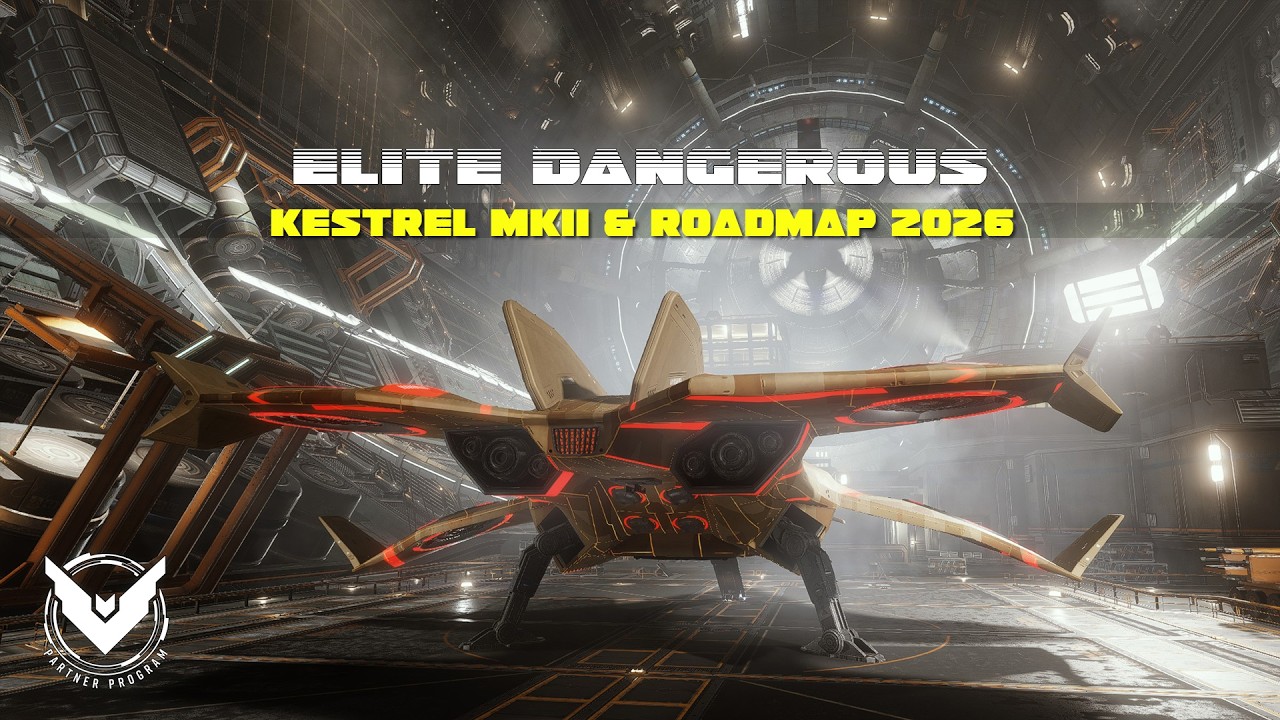 Elite Dangerous : Découverte du Kestrel MKII & Roadmap 2026