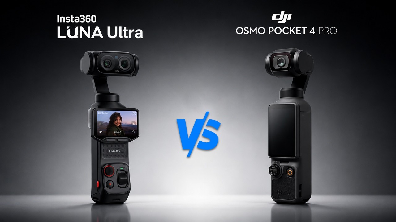 DJI Osmo Pocket 4Pro vs Insta360 Luna Ultra - Unexpected Result! | Price & Release Date