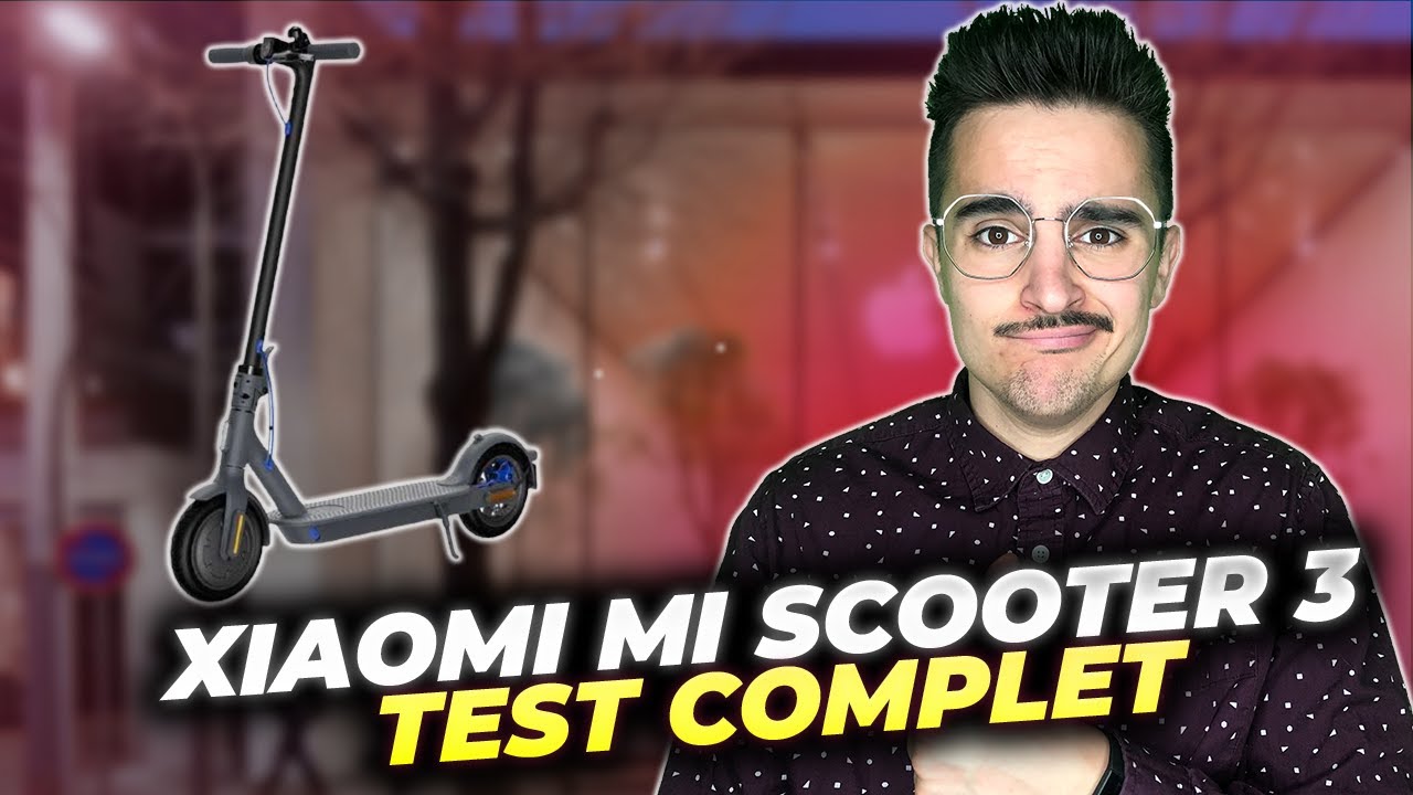 XIAOMI MI SCOOTER 3 : Test de la nouvelle trottinette électrique prête à toutes les situations !