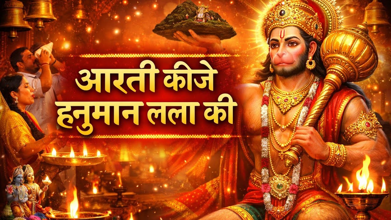 आरती कीजै हनुमान लला की | Hanuman Aarti | जय हनुमान आरती |Hanuman Bhakti Song |Morning Hanuman Aarti