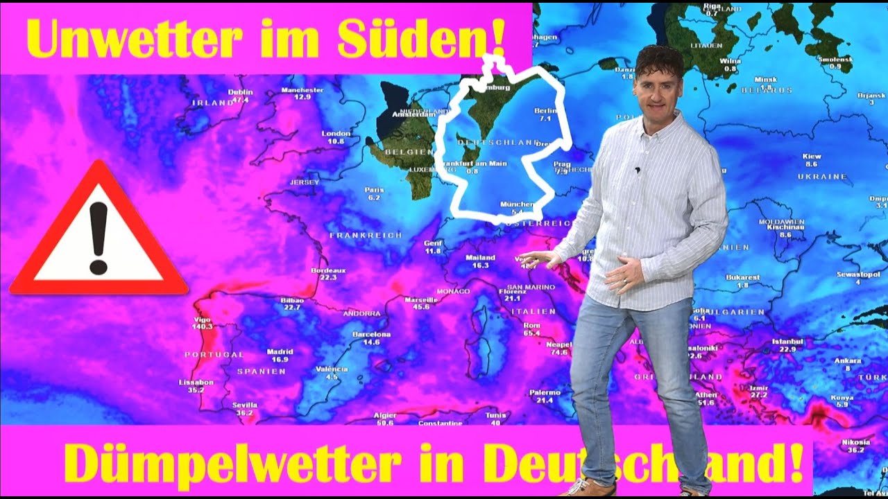 Über 400 Liter Niederschlag: Schwere Unwetter im Süden Europas! Extremkälte im Osten – Winter?