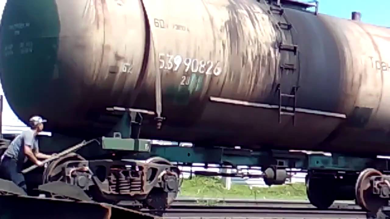 Демонтаж цистерны.