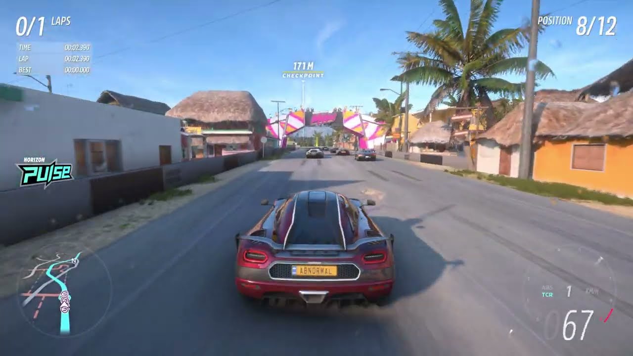 Koenigsegg Agera RS || Forza Horizon 5 - Goliath Race || 4K HDR ||