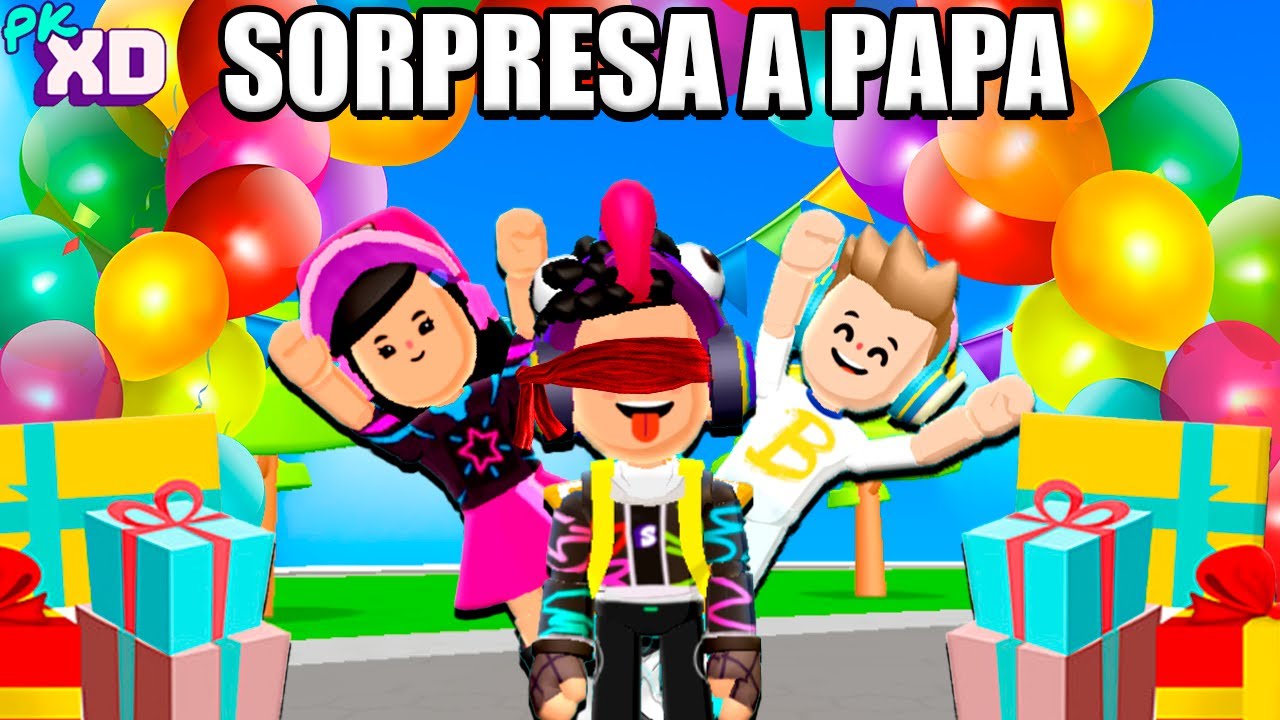 LE HICIMOS UNA SORPRESA A PAPA SIMBA 🐸 *ESPECIAL DIA DEL PADRE* en PK XD SANTI TV