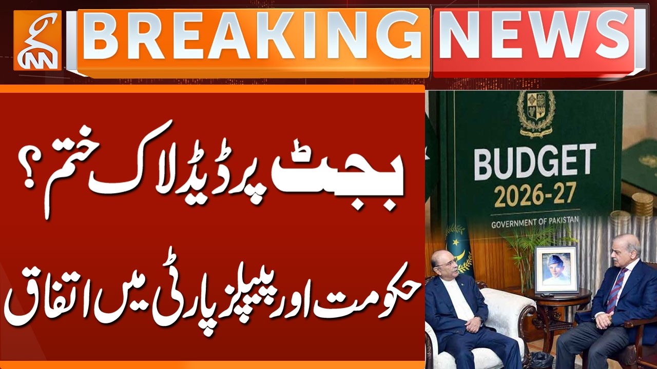 Pakistan Budget 2026-27 | Govt & PPP Reach Major Budget Agreement | PM Meets President Zardari | GNN