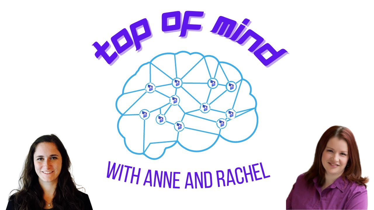 Top of Mind with Anne and Rachel with special guest Dona Sarkar