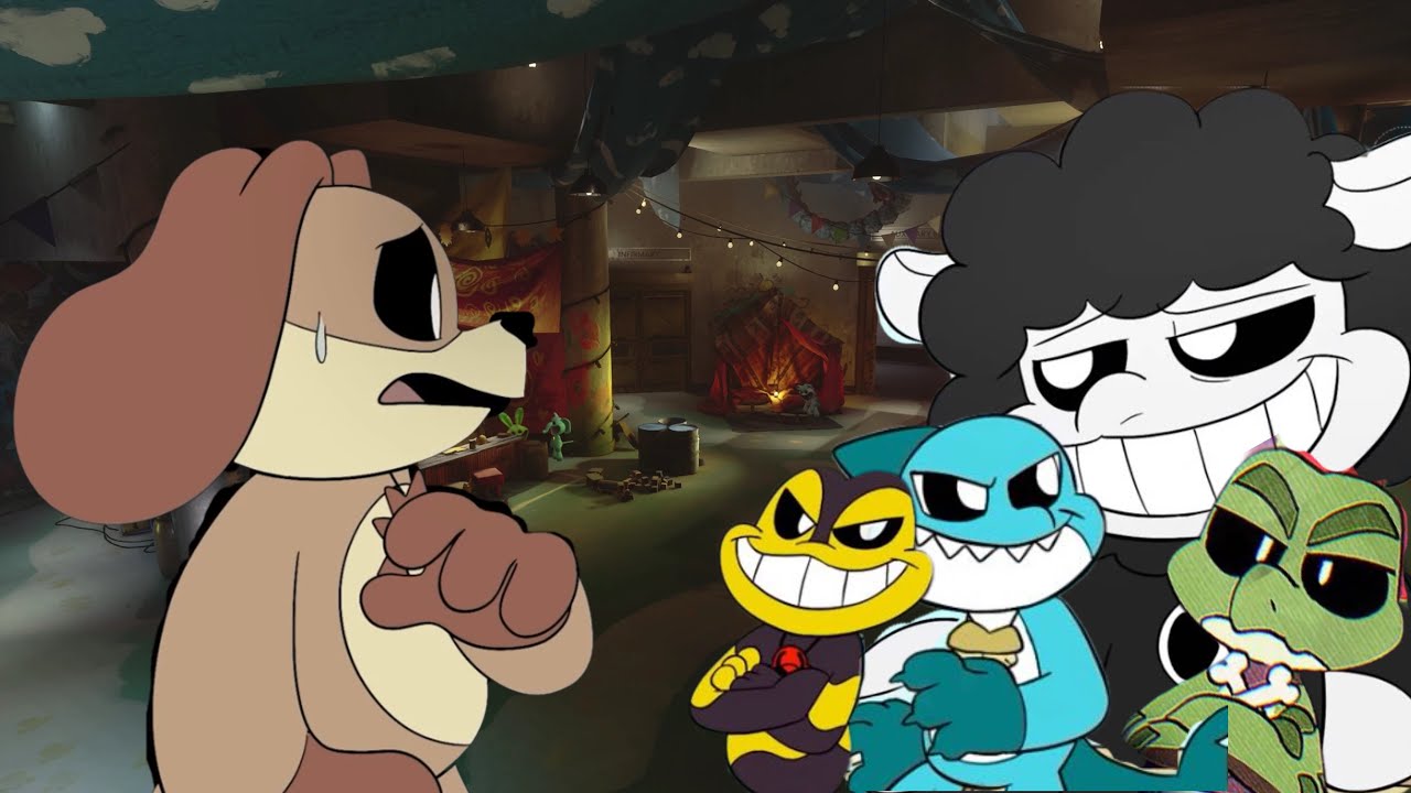 Nightmare critters takes over everything on vrchat