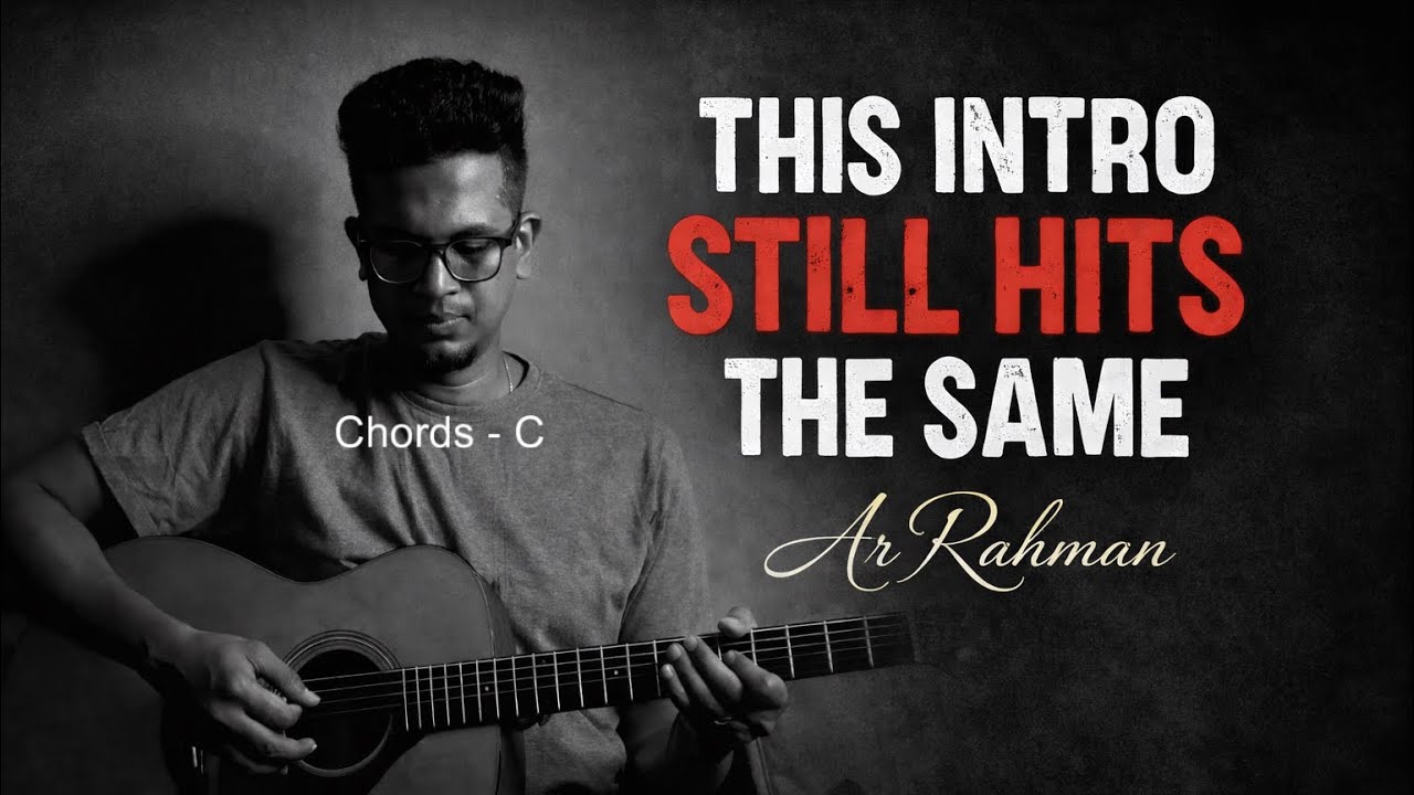 Innum Konjam Naeram &ndash; Guitar Cover | AR Rahman | Maryan | Tamil Acoustic | Isaac Thayil