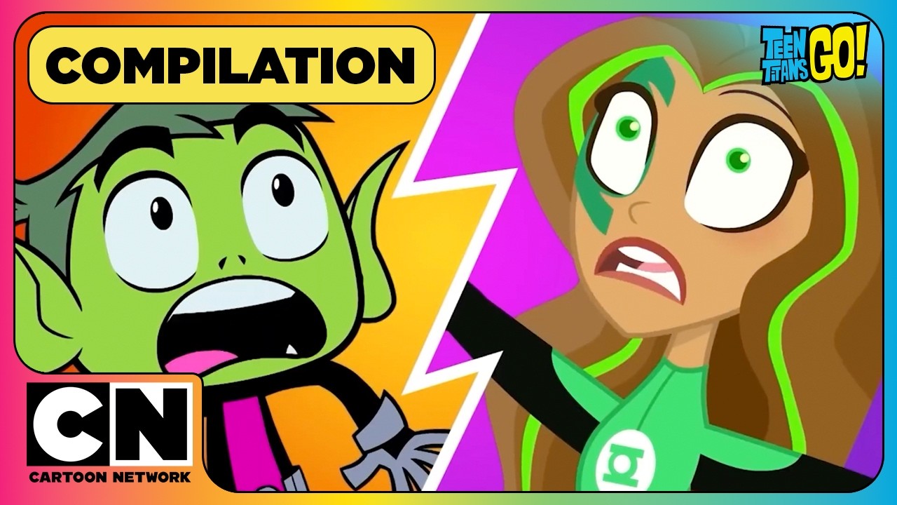 Teen Titans Meet DC SUPERHEROES! 🦸 | Teen Titans Go! | Cartoon Network Asia