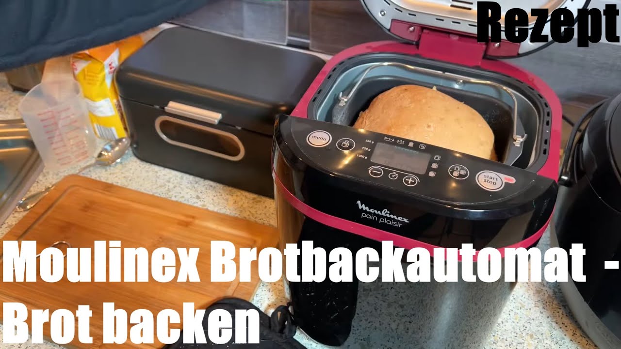 Brot backen (Bauernbrot mit Röstzwiebeln) - Backen im Brotbackautomat Moulinex (Tefal) Rezept
