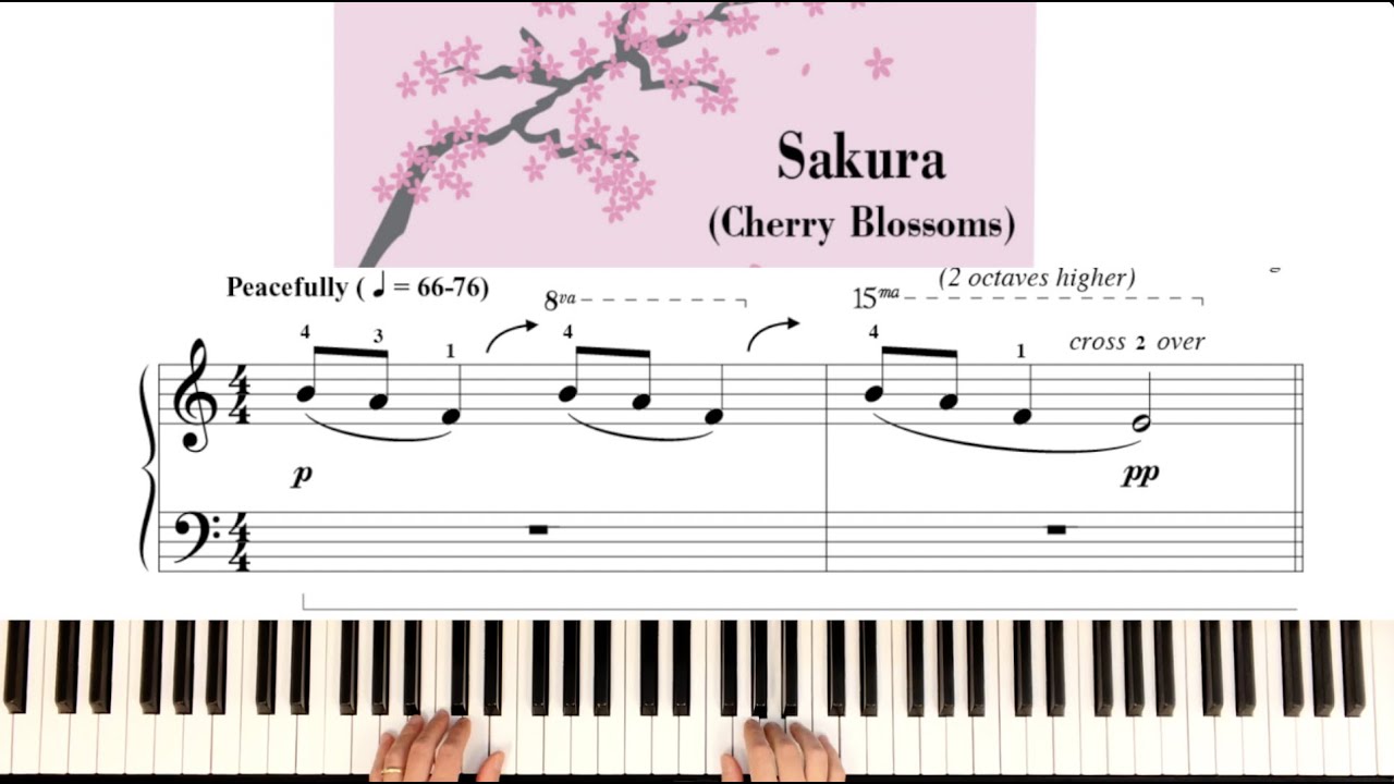 Sakura (Piano Adventures - Level 3A Lesson Book)