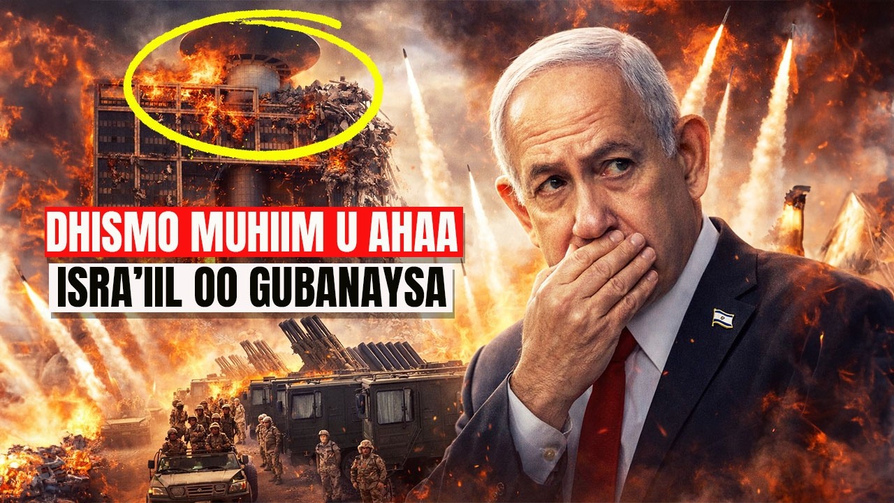 WAR CULUS:WASAARADII AMNIGA ISRA@L OO GUBANAYSA | TEHRAAN OO WACAD KU MARTAY GUBASHADA GOBOLKA