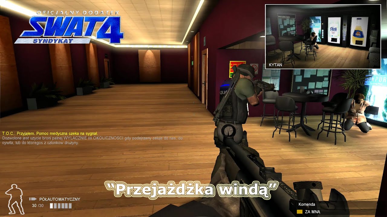 Swat 4 Syndykat GamePlay - Mapa dodatkowa #20 Full HD 1080p - 