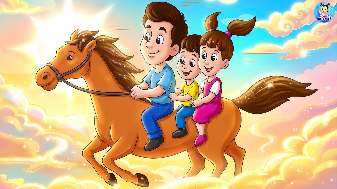 Lakdi ki kathi | लकड़ी की काठी | Popular Hindi Children Songs | Animated Songs For Kids