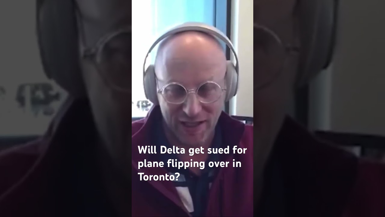 Delta flight flips over on landing.  What benefit is there to a lawsuit? #legalanalysis ￼