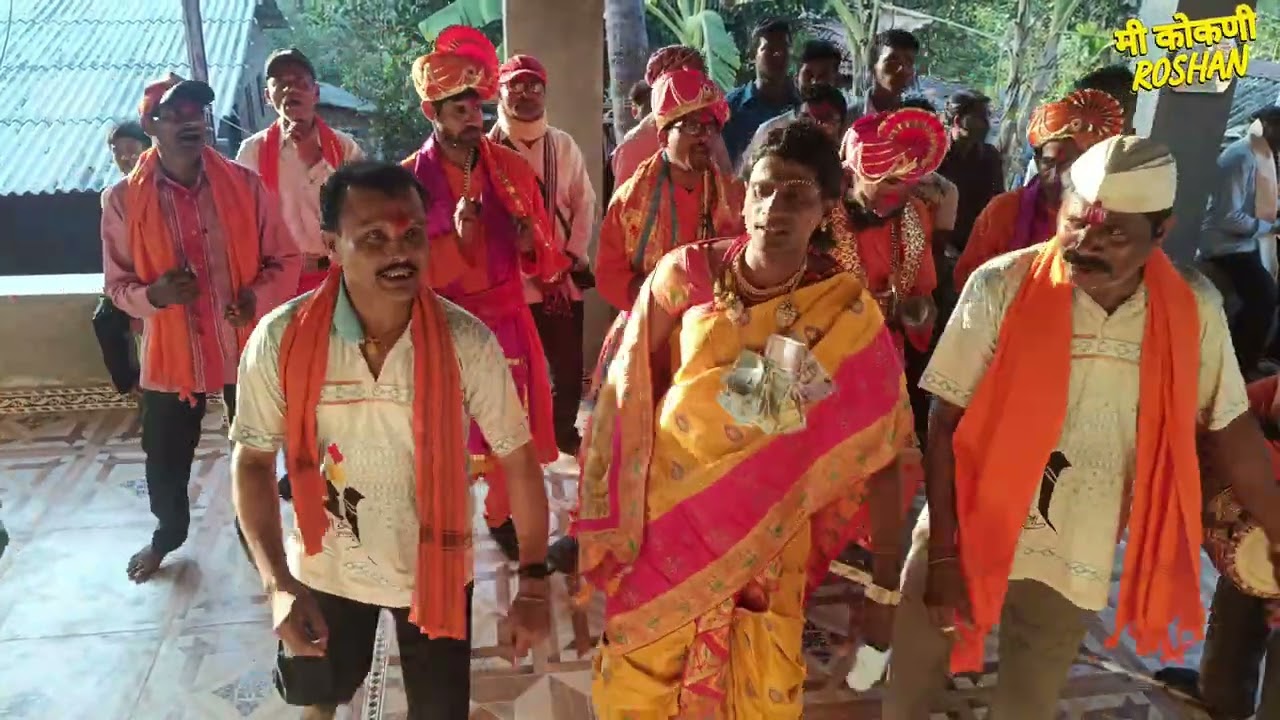 पिलवली वाकडेवाडीचे फिरते खेळे आणि गोमूचा नाच 2k26😍|| #शिमगा #trendeingvideo #कोकण #naman