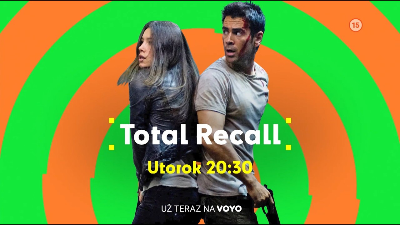 Total Recall - už teraz na Voyo a v utorok 3. 3. 2026 o 20:30 na Dajto