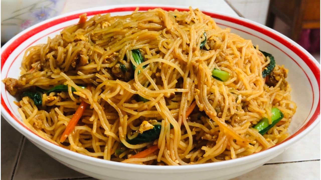 Bihun goreng simple for breakfast |#simplecooking #bihungoreng 